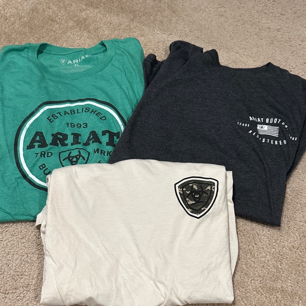 Men's ariat lot